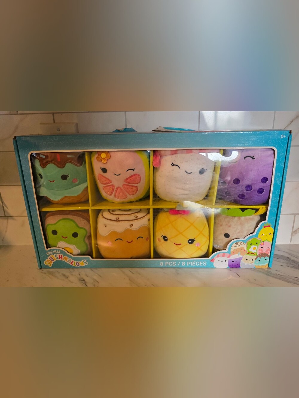 Squishmallows 5" Foodie Squad Set of 8 Plush - Unplayed (Damaged Box)